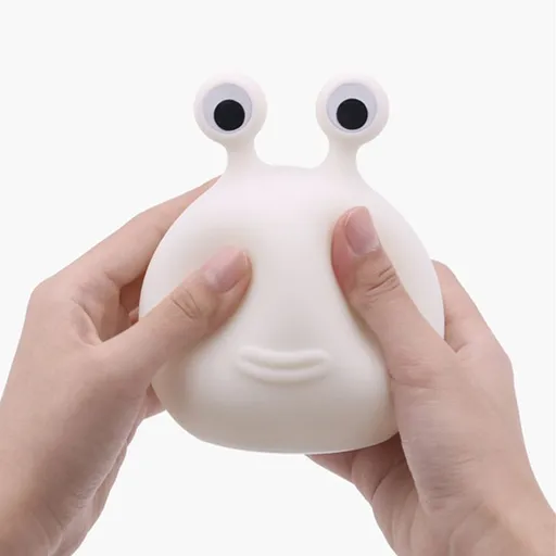 Night Light for Bedroom Decor,Portable Animal Lamps Touch Control & Timer Dimmable for Nursery, Rechargeable Silicone Night Light
