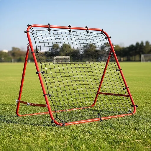 Adjustable Football Rebounder – 100cm Soccer Training Net