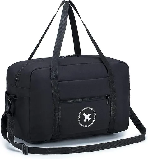 Cabin Bag 40x20x25cm for Ryanair Approved Size Foldable Bag Travel Bag Under Seat Luggage Holder-Xin