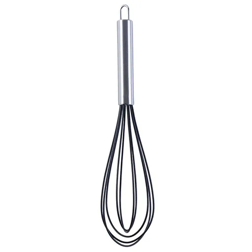 Commercial Stainless Steel & Silicone Non-Stick Coated Small SetKitchen for Cooking Pack, Black, 12-Inch