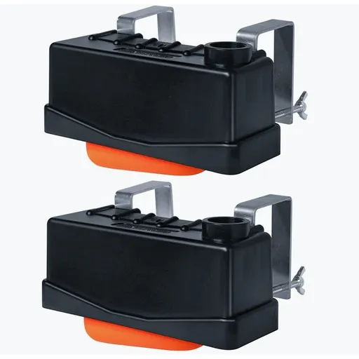 2pack Autofill Water Trough Float Valve for Livestock, Cattle, Horses - Fits Standard 3/4' Hose