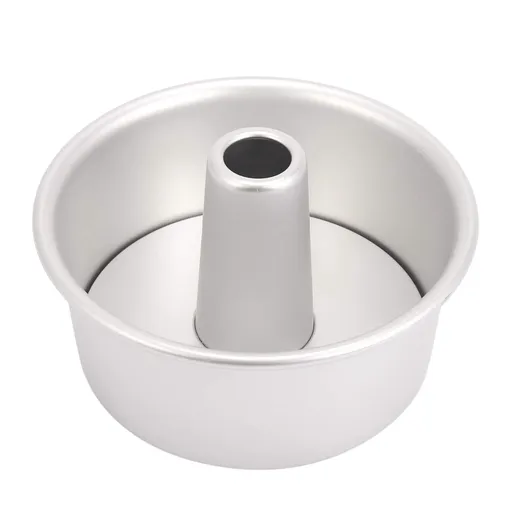 6-inch aluminum circular chiffon cake detachable bottom hollow chimney cake mold DIY baking cake hollow chimney mold