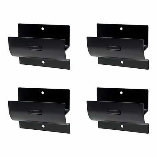 Heavy-Duty Ladder Hanger-Wall Mount Ladder Hooks for Ladder Storage-Wheelbarrow Hangers for Garage Wall-4 Pack