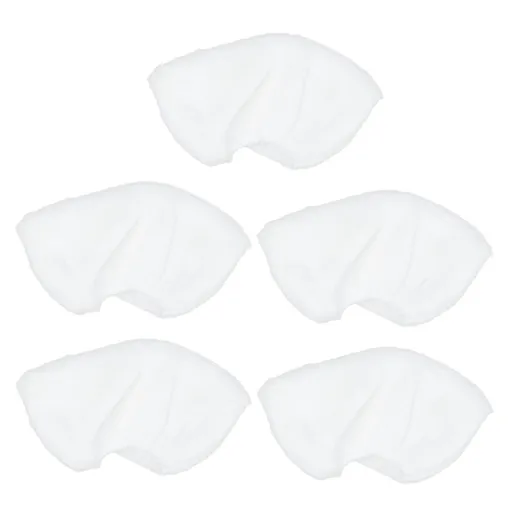 5PCS Steam Mop Pad Microfiber Steam Mop Pad Steam Nozzle Part for Karcher SC1 SC2 SC3 SC4 SC5 SV7