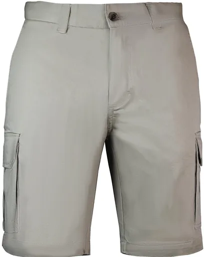 Mens Cargo Shorts 100% Cotton Casual Work Wear Half Pants Summer Army Military - Fawn