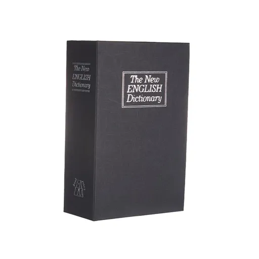 Hidden Book Safe Lock Box for Home and Office Cash Watch Document Storage - 4