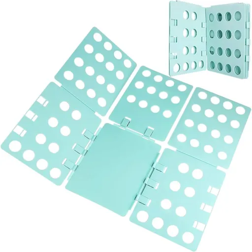 Folding Board, Foldable Organizer With Flip For Adults Clothes Folder Clothing Folder Shirt T-Shirt Green