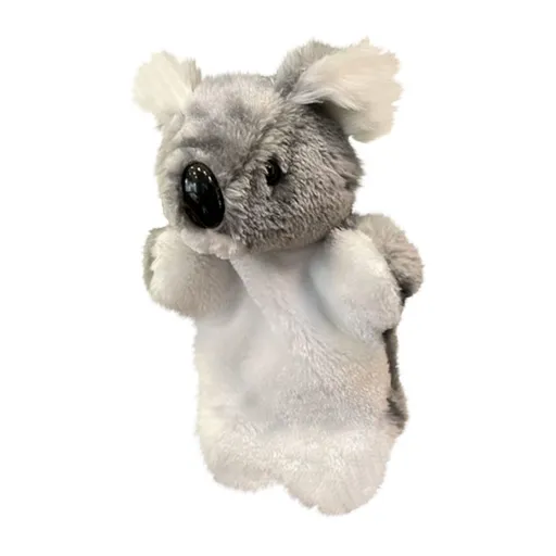 Domestic cat Hand Puppet Toy Large Single Plush Glove 9.8 Inch, Soft Fabric Cow Character for Storytelling and Stage Performance, Interactive Role Play Accessory, Single Piece