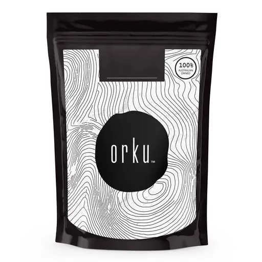 Orku 100g Fine Calcium Sulphate Gypsum Powder - Dihydrate Food Grade FCC E516