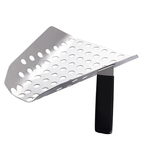 Popcorn Scoop Stainless Steel Filter Spoon Ergonomic Design 15.3cm Kitchen Tool