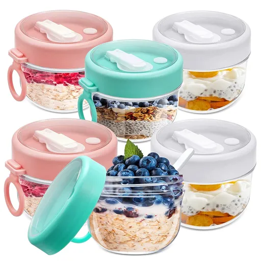 Polycarbonate White PC Leakproof Yogurt Container White