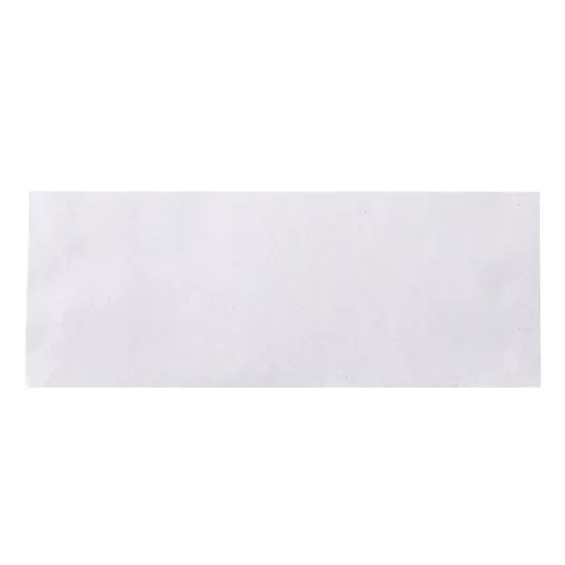 50 Pack White Plain Business Envelopes Peel and Seal Mailing Envelopes - 22.5x11.5cm