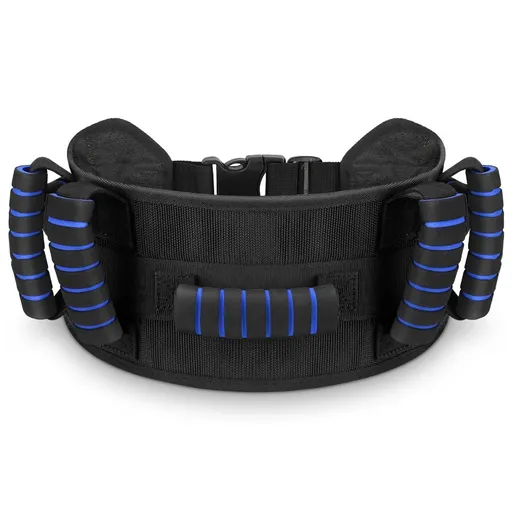 Gait Belt for Seniors with 7 Handles & Quick-Release Buckle | Gate belts medical for elderly, Gait Belt for Physical Therapy, Caregiver Assistance, Standing Support, Patient Transfer Belt