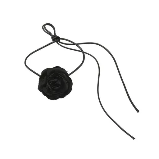 2PCS Flower Choker Necklace for Women Girls - Adjustable Lace-up Design Handmade Floral Choker Necklace, Elegant Summer
