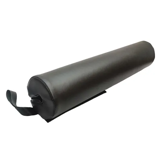 PU Leather Barbell Squat Pad Support Accessory 43x9cm for Weight Lifting - Black
