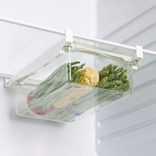 Refrigerator Storage Bin - Hanging Storage Container For Refrigerator Drawer For Refrigerator Fridge Holder Organizer
