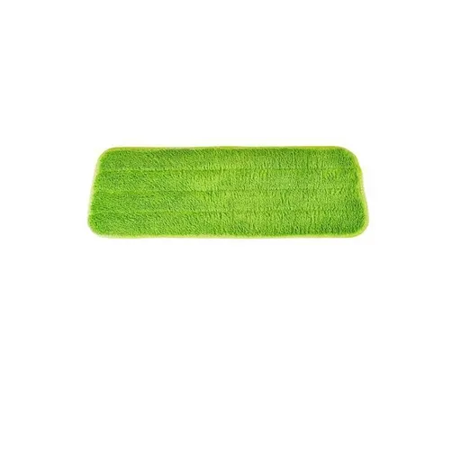 Replacement Microfiber Flat Mop Head Refill Floor Cleaning Pads Absorbent Cloths - Green