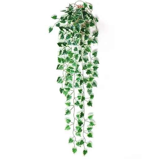 Green vine for home decoration, fake hanging leaves, artificial plants