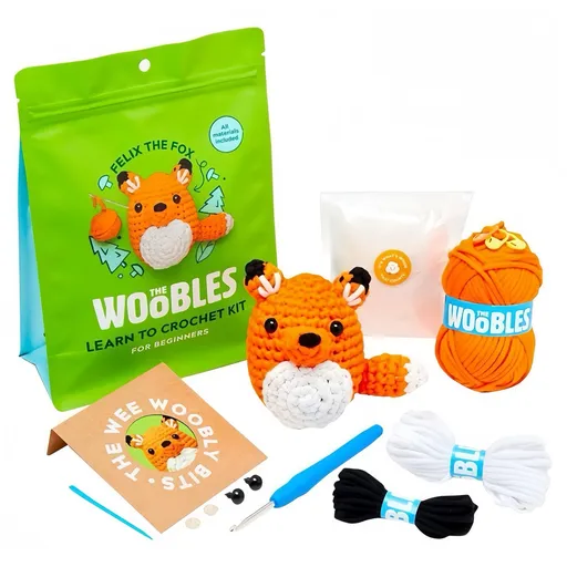 Fox & Lion Crochet Kit 014