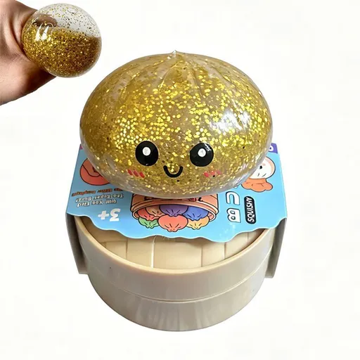 [Gold Powder Pectin] Gold Bun + Steamer