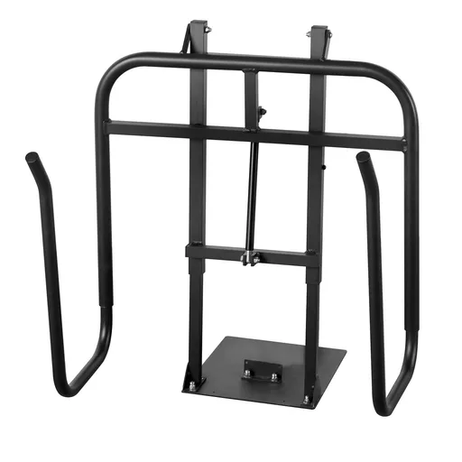 Hot Tub Cover Lift, Spa Cover Lift, Hydraulic, Height 84.07cm - 104.9cm Width 134.87cm - 234.95cm Adjustable, Installed Underneath on one Sides, Suitable for Various Sizes of Hot Tubs, Spa