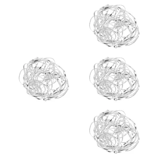 4 Pieces Metal Fixed Grid Floral Wire Holder for Flower Arrangement Crafting Vase Decoration Tool