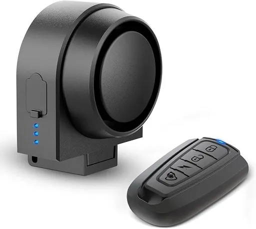 Smart Anti Theft Alarm System: Alarms with Remote, 115dB USB-C Rechargeable Waterproof, Security Protection for Bike Motorcycle Ebike Electric Scooter