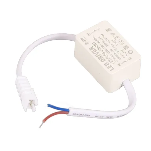 LED Driver Constant Current 300mA High Power AC 85‑265V Output 6‑12V DC Connector for LED Lamp Products