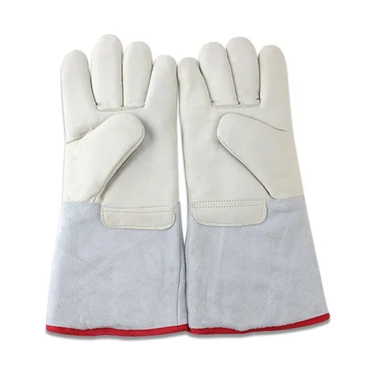 Cryogenic Gloves 14.2"/36cm Long Mid-arm LN2 Protective Gloves for Liquid Nitrogen/Dry Ice/Cold Storage