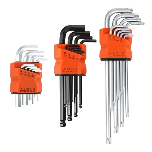 9Pcs Tool Set Hex Key Set Sturdy and Enduring Hex Key Set Portable and Practical for Bicycle Motorcycle Scooter Repair
