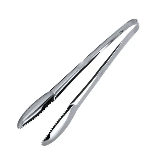 Stainless Steel Gold Salad Tongs, Non-slip & Easy Grip Smart Locking Clip Handy Utensil for Cooking, Serving, Barbecue（4pcs）
