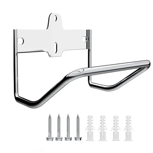 Ladder Hanger for Garage Wall, Ladder Storage Strollers and Folding Chair, Heavy Duty Lader Holder Rust Proof