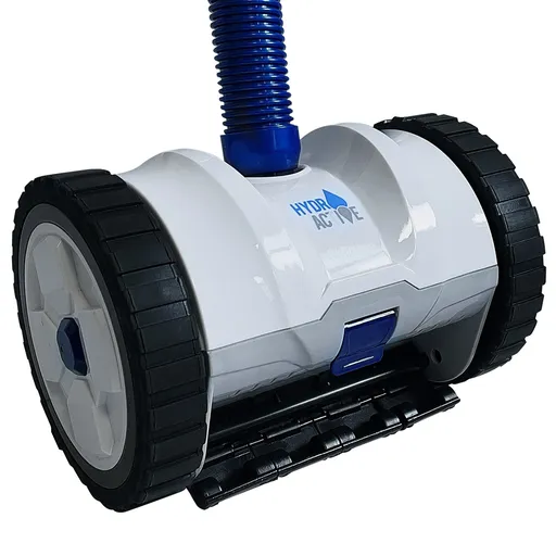HydroActive Automatic Suction Pool Cleaner for Inground Swimming Pools, 12m Hose Turbine Motor Pool Vacuum Sweeper