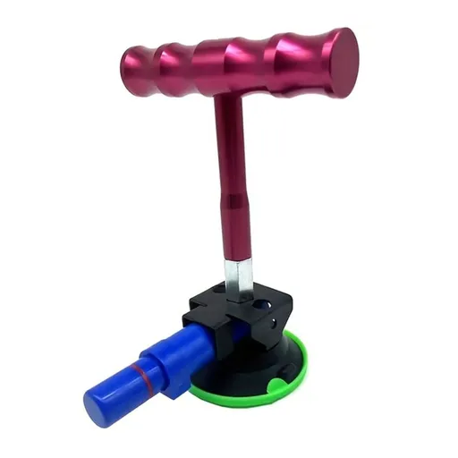 Vacuum Pump Dent Puller T-Handle Paintless Car Dent Removal Tool with Strong Suction Cup for Auto Body Hail