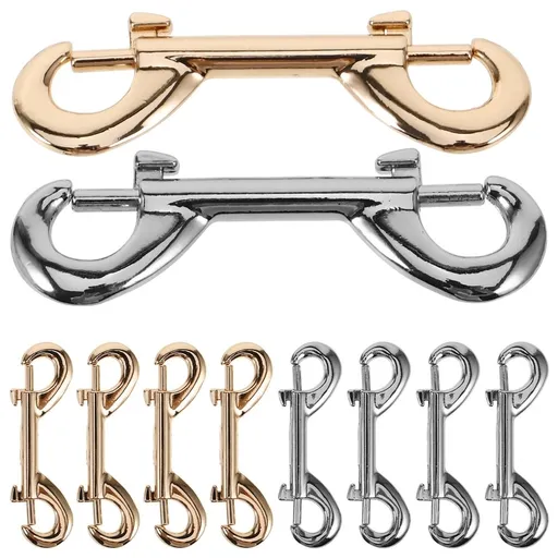 10pcs Heavy Duty Double Ended Bolt Snap Hooks Trigger Snaps for Dog Leashes