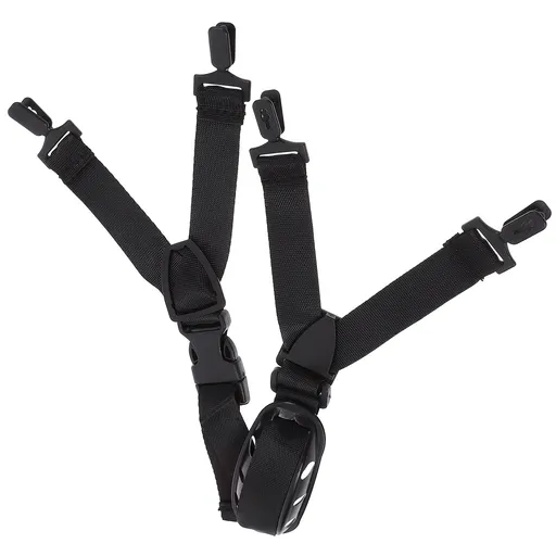 Nylon Chin Guard with Plastic Frame, Easy to Use, 2 Pieces for Comfortable