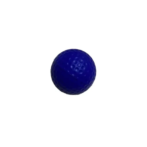Indoor Outdoor Golf Training Foam Balls 12 Pack PU Soft Practice Accessories - Blue