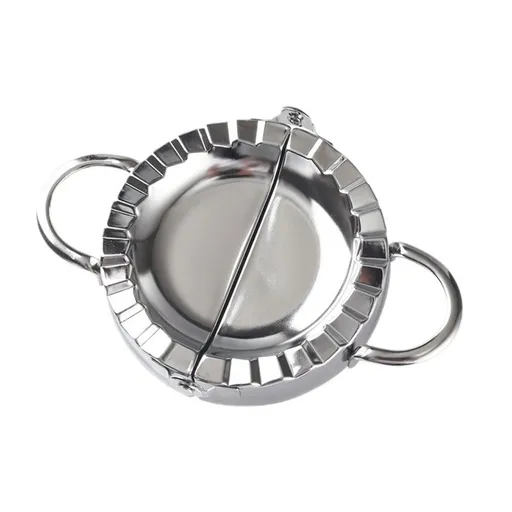 Stainless Steel Large Ravioli Maker, Pastry Tools, Jiaozi Maker, Dough Cutter for Pocket Pie, Pierogi & Hand Pie（15cm）