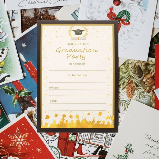 Congrats Announcements Classic Print Comfortable Use Premium Paper 20Pcs