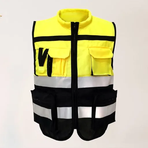 Cloth Safety Gear Vest Ideal for Construction Hiking and Riding Visibility