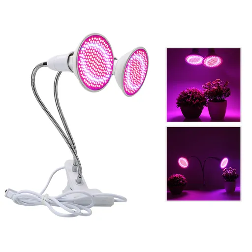 Plant Light LED Countertop Clamp Light Full Spectrum Plant Fill Light Indoor Nursery Succulent Coloring Lamp Lighting Lamp Free Rotatable