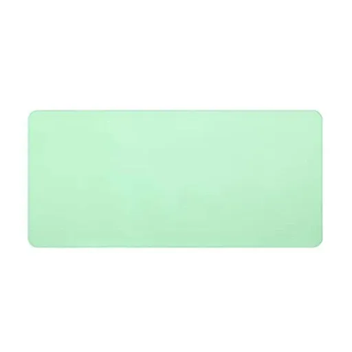 60*30Cm Leather Mouse Pad Gaming Waterproof Mousepad Desk Mat Anti-Slip Rubber - Light Green