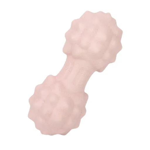 Peanut Massage Ball Multi Directional Massage Ergonomic Soft Double Lacrosse Massage Ball for Stress Reduction Pink