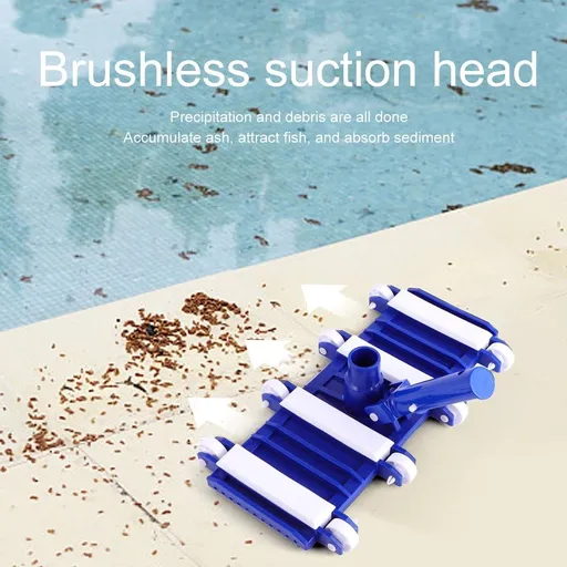 Pool Vacuum Sweeper Plastic Cleaning Tool Assorted Color 1Pack