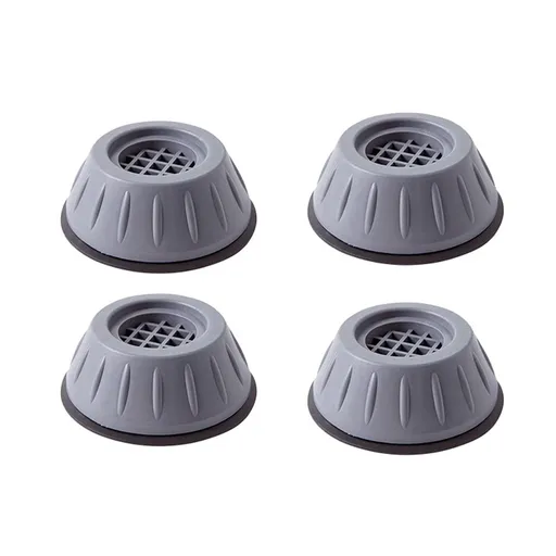 4 PCS Shock and Noise Cancelling Washing Machine Support, Noise Reducing Anti Slip Anti Vibration Rubber Anti-Walk Dryer Washer