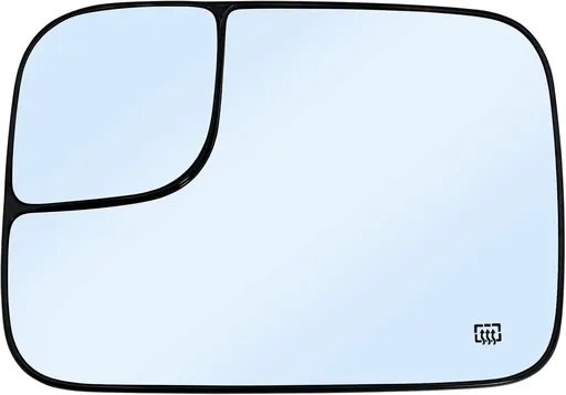 Driver Left Side Blind Spot Mirror Replacement for 2005 2006 2007 2008 Dodge Ram 1500 2500 3500 Mirrors - Side View Heated Convex Mirror Glass