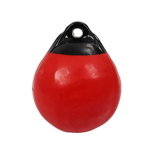 Heavy Duty PVC Boat Round Anchor Buoy Dock Bumper Inflatable Protection Marine Mooring Buoy Red