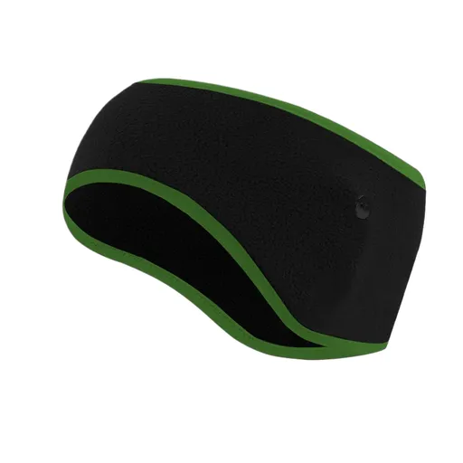 Winter Fleece Ear Warmer Headband with Button Straps for Running Cycling Hiking Outdoor Sports