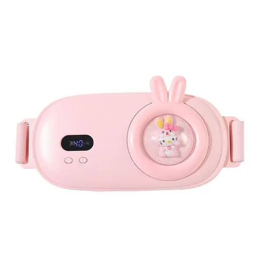 Heated Period Relief Waist Belt Pink Little Rabbit