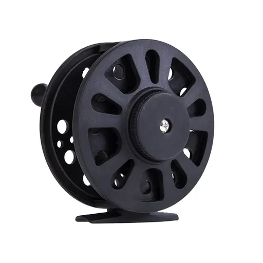 Plastic Front Wheel Fishing Gear Fly Fishing Tool Lightweight Fishing Accessory - 7.9X2.57cm